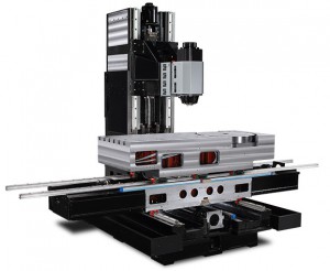 5-axis Swivel Head with Rotary Table CNC Machine Frame